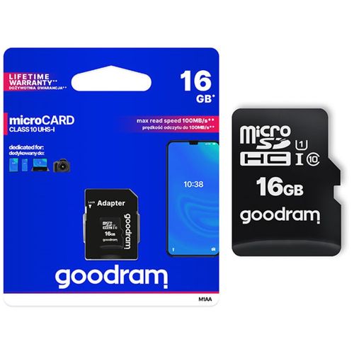 GOODRAM UHS-I Micro SD Class 10 Card with Adapter - High-Speed Storage Solution