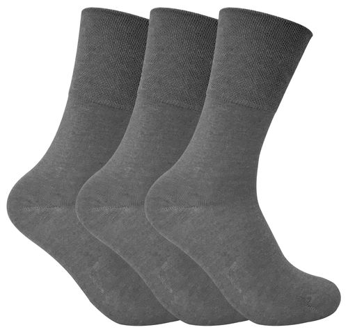 3 Pairs Ladies Thermal Diabetic Socks - Non-Elastic, Warm, Moisture-Wicking