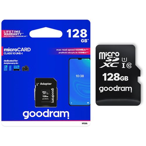 GOODRAM UHS-I Micro SD Class 10 Card with Adapter - High-Speed Storage Solution