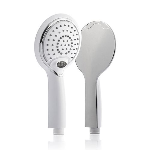 Smart LED Shower Head with Temperature Sensor for Safe Bathroom Bliss