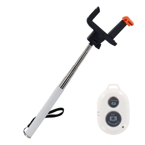 Bluetooth Selfie Stick with Remote - Extendable 100cm, Perfect for Capturing Moments