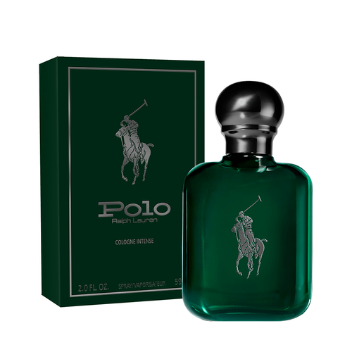 Ralph Lauren Polo Green Intense EDP 59ml - Aromatic Fougere Fragrance for Men