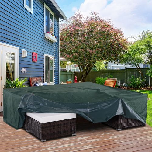 Waterproof Garden Furniture Cover - Large Square 600D PVC-Coated Heavy-Duty