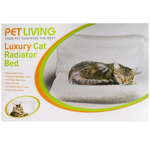 Luxury Cat Radiator Bed | Removable Washable Cover | Fits Most Radiators