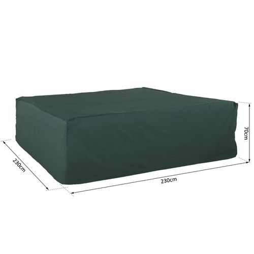 Waterproof Garden Furniture Cover - Large Square 600D PVC-Coated Heavy-Duty